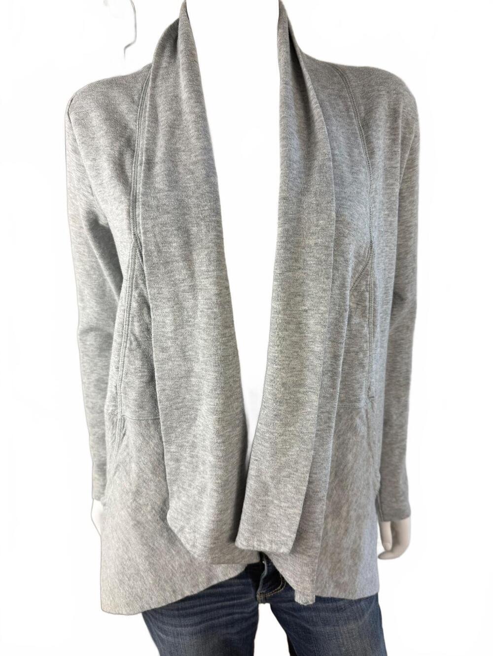 The North Face Women's Gray Open Front Cardigan Sweater Size S/P